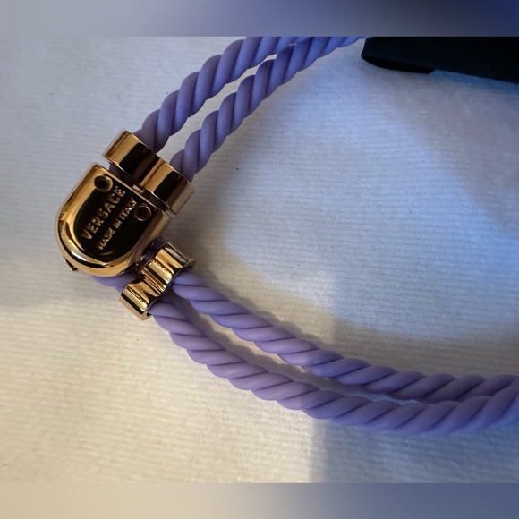 Versace Medusa braided bracelet NEW (AUTHENTIC) - Picture 7 of 16
